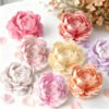 Vedini peony flower candle silicone mold for soap resin decorative crafts JKB-3063
