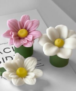 Alternative view of Vedini Beauty Flower Candle Mold JKB-3068