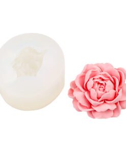 Vedini Jasmine Silicone Mold Scented Candle Plaster Scented Epoxy Decorative Ornament Chocolate Mousse Baking Mold JKB-3078