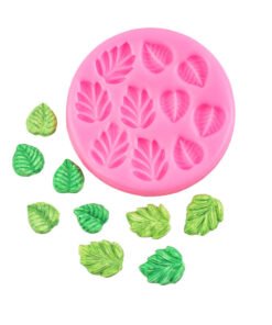 Alternative view of Vedini  Maple Leaf ginkgo clover shape Fondant chocolate silicone mold JKB-3085