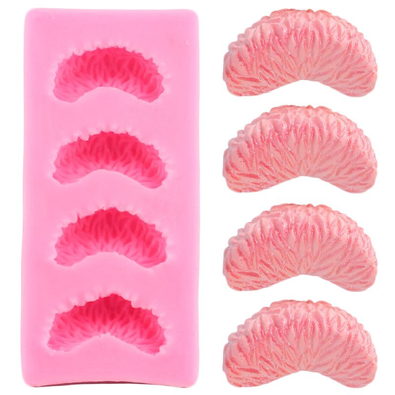 Vedini Orange slice Silicone Mold Mandarin Slice mold for Cake Toppers, Chocolate, Soap, Jelly, Fondant, Candy, Clay, plaster, resin epoxy mold, JKB-3051 - Image 3