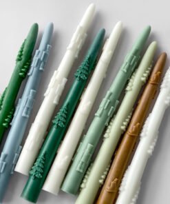 christmas tree taper candle mold vedini