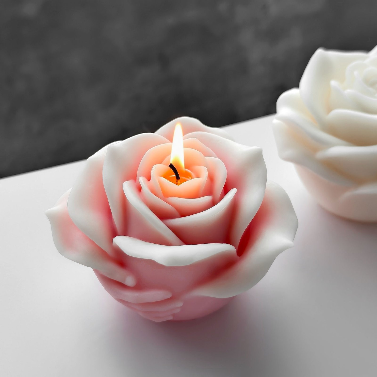Vedini Valentine Rose Candle Mold DIY Flower Handmade Aromatherapy Glue Silicone Abrasive Tool JKB-5061 - Image 5
