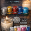 Vedini Candle-Safe Glitter (0.2 mm) | Heat Resistant Decorative Glitter for Jar & Container Candles