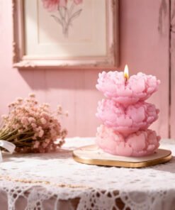Vedini Love flower Valentine layer Candle mold-JKB-4001