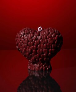 Vedini 3D Fondant Heart Shape Silicone Scented Mould I Special for Valentine's Day I for DIY Handmade Ornament Cake Décor Aromatherapy Soap Resin Art Craft Home Party Décor JKB-4004