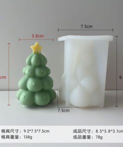 Alternative view of Vedini Star Christmas tree mold JKB-3138