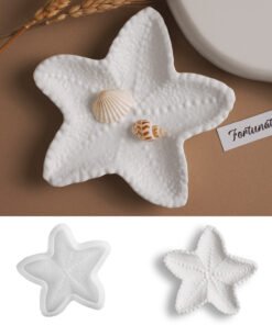 Vedini Concrete Starfish Tray Silicone Mold JKB-3114