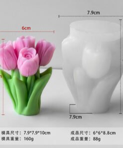 Alternative view of Vedini Tulip Bouquet Silicon mold JKB-3133-5273