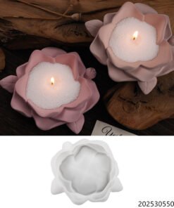 Vedini Concerte Camellia Rose Tray Dish Washstand Mold Storage Silicone Mold JKB-3111