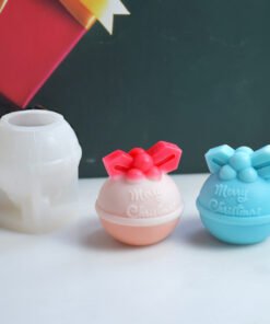 Vedini Christmas ball candle Silicon Mold-JKB-3023