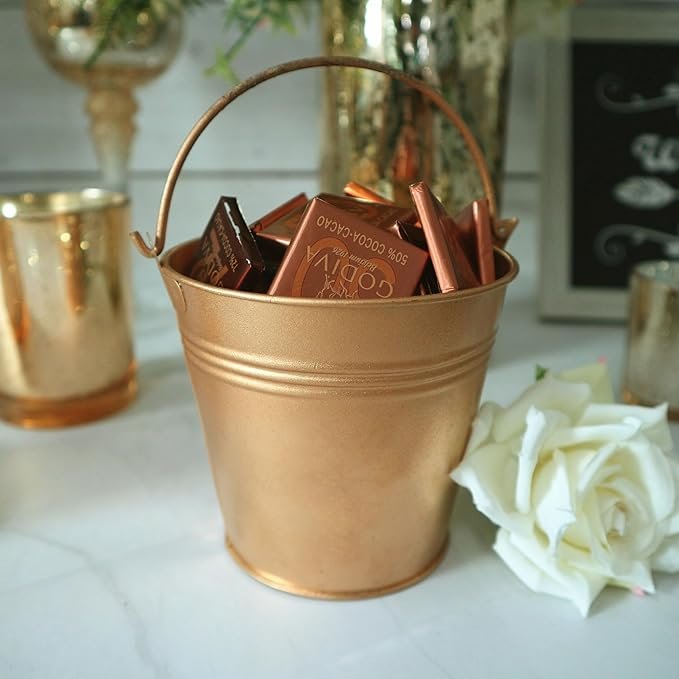 Vedini Metal Bucket / Holi bucket 5pcs - Image 2