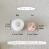 Vedini Rose Candle Mold Rose Flower Silicone Molds Rose Flower Candle Molds for Candle Making Aromatherapy Gypsum Candles Clay Craft Candle Home Decorate Mold 5131 - Image 3