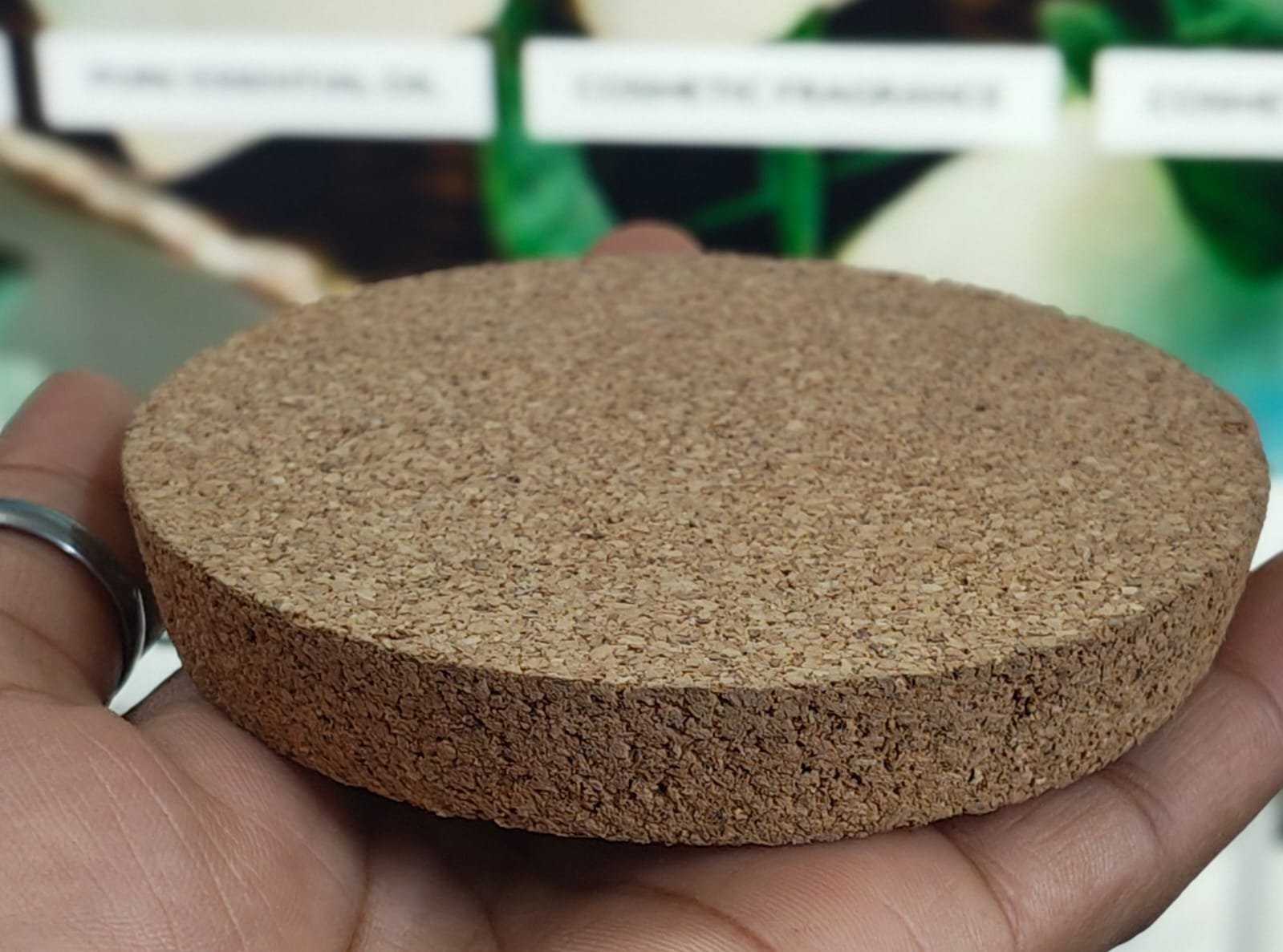 Cork Lid For 300ml Jar (Pack of 10, Top 96mm and Bottom 90mm)