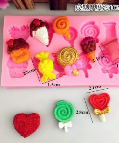 Vedini Ice Cream Lollipop Candy Shape Silicone Mold JKB-3209
