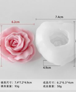 Vedini Rose Flower silicon mold JKB-3182