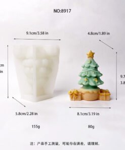 Alternative view of Vedini Gift Box Star Christmas Tree Silicon Mold JKB-3199