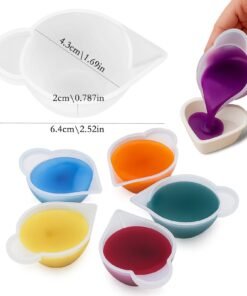 Vedini Color Mixing Cup Packaging Cup Silicone Measuring Cup Glue Color Mixing Cup