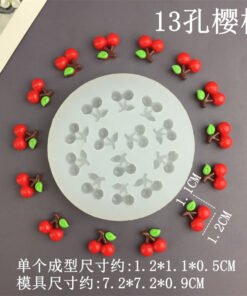 Vedini 13 Cavity Cherry Fruit Silicon Mold JKB-3228