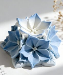 Vedini Five-pointed flower ball Silicon mold JKB-3178