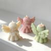 Vedini Angel Girl Scented Candle Silicone Mold DIY Wings Angel Handmade Scented Ornament Mold JKB-3171