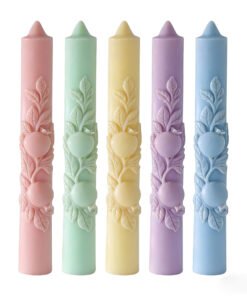 Alternative view of Vedini Tapered Pomegranate Long Candle Silicone Mold JKB-3170