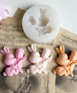 Hug Tulip Bunny Silicone Mold JKB-3196