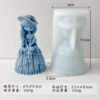 Vedini Doll With Hat Silicon Mold JKB-3189