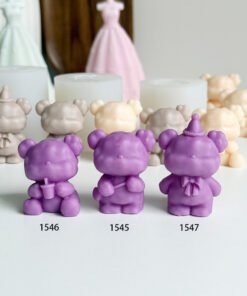 3D stereoscopic bear silicone mold JKB-3200