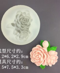 Vedini 3D gardenia jasmine silicone mold JKB-3214