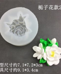 Alternative view of Vedini 3D Gardenia Jasmine Silicone Mold JKB-3221