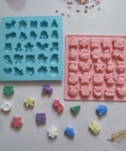 Alternative view of Vedini 25 even Christmas silicone mold cake pudding dessert mold soap baking utensils JKB-3207