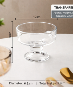 crystal glass candy jar with lid 150ml decorative glass jar sugar jar glass container dry fruit glass jar small storage glass jar