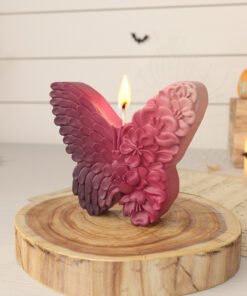 Alternative view of Vedini Flower Butterfly Candle Mold JKB-3279