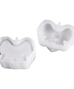 Alternative view of Vedini Concrete New Bow Storage Box Plaster Mold, Large Bow Candle Cup Jewelry Storage Box-JKB-3269