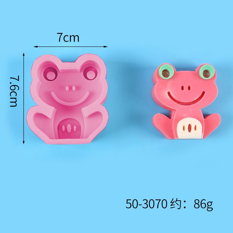 Vedini 3d Animal Shape Frog Shape Mold For Making Soaps And Candles JKB-3279 - Image 2