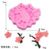 plum blossom silicone mold