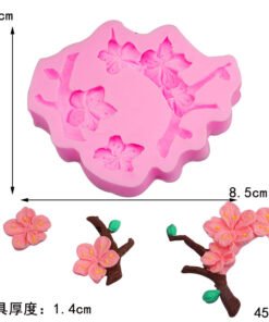 plum blossom silicone mold