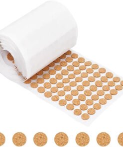 Self-Adhesive Cork Foot Pad for Concrete Jars