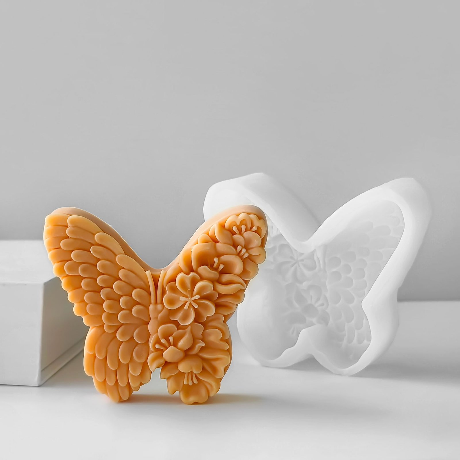 Vedini Flower Butterfly Candle Mold JKB-3279