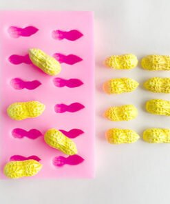 peanut silicone mold, 3d peanut chocolate mold, peanut candle mold, silicone mold peanut shape, resin peanut mold, chocolate mold peanut design, diy candle mold india, novelty mold silicone