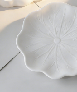 Vedini Lotus Leaf Tray Silicone Mold for Concrete, Epoxy Resin & Decorative Plate DIY (JKB-3250)