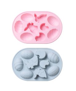 Alternative view of Vedini 9 Cavity Rabbit Resurrection Egg Silicone Mold JKB-3308