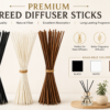 Diffuser stick white black brown