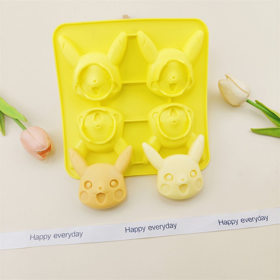 Vedini 4-Cavity Pokemon Silicone Mold JKB-3297 - Image 3
