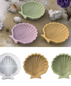 Vedini Concrete Ocean Shell Tray Silicone Mold JKB-3328