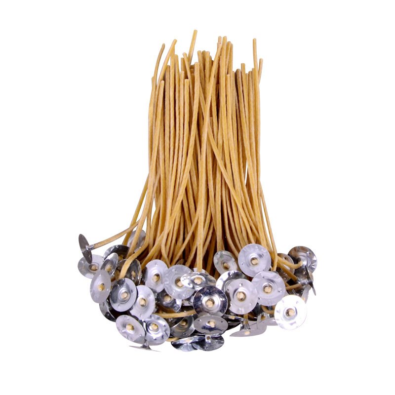 Vedini Beeswax Coated Candle Wick 15cm For Candle Making (NO BLACK SMOKE BURNING ) - Image 2