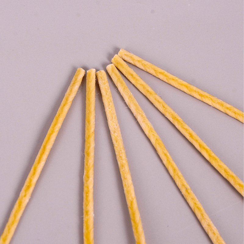 Vedini Beeswax Coated Candle Wick 15cm For Candle Making (NO BLACK SMOKE BURNING ) - Image 4