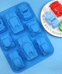 Vedini 8 Cavity Sports Car Silicone Mold JKB-3315