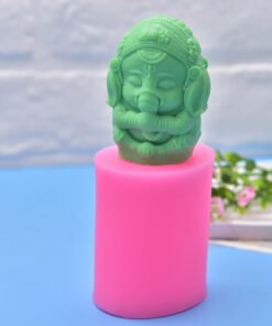 Alternative view of Vedini Bal Ganesha Silicon Mold JKB-3316